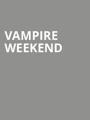Vampire Weekend, St Augustine Amphitheatre, St. Petersburg