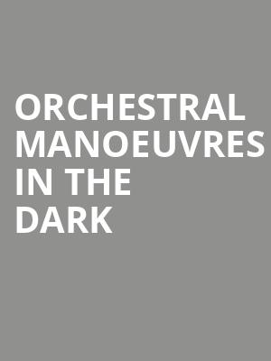Orchestral Manoeuvres In The Dark, Jannus Live, St. Petersburg