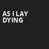 As I Lay Dying, Jannus Live, St. Petersburg